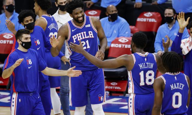 livescore-防守第一哈里斯复活 里弗斯的鸡汤助76人开局领跑